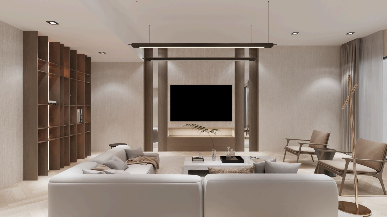 Living and dining 404, second view